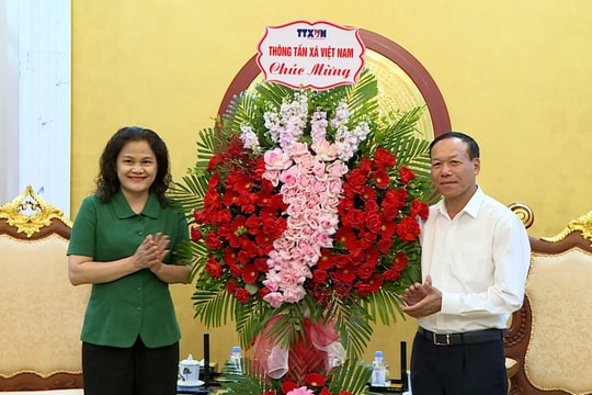 Thông tấn xã chúc mừng Tòa án nhân dân tối cao kỷ niệm Ngày truyền thống (13/9)