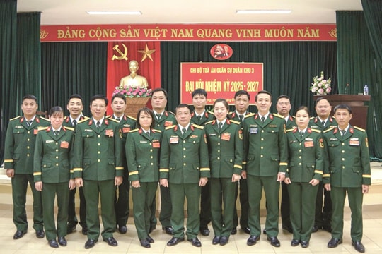 Tòa án quân sự Quân khu 3: Ngọn cờ đầu trong phong trào Thi đua Quyết thắng