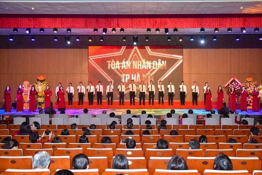 Tòa án nhân dân thành phố Hà Nội kỷ niệm Ngày truyền thống hào hùng 13/9