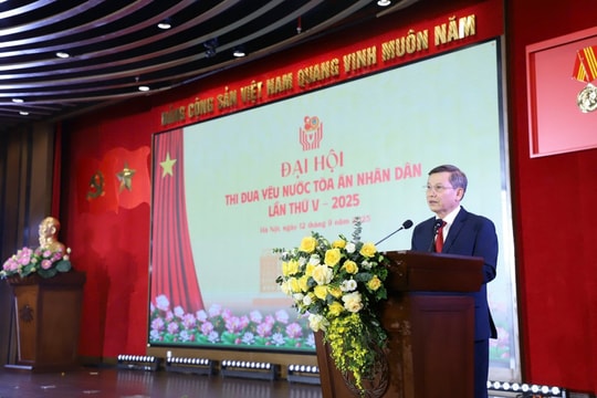 Khai mạc Đại hội thi đua yêu nước Tòa án nhân dân lần thứ V