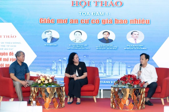 Góc nhìn đa chiều tại Hội thảo “TP.HCM mở rộng – Cơ hội an cư cho người trẻ”