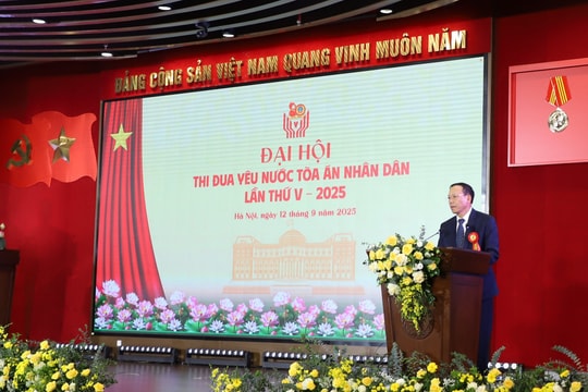 Đại hội thi đua yêu nước Tòa án nhân dân lần thứ V thành công tốt đẹp