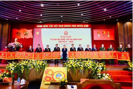 Dấu ấn TAND tỉnh Tuyên Quang tại Đại hội Thi đua yêu nước Tòa án nhân dân lần thứ V