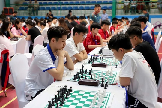 Gần 400 kỳ thủ tham dự Giải Cờ vua miền Bắc năm 2025