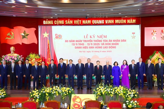 Tổng Bí thư: Tòa án nhân dân phải là “pháo đài” chính trị - pháp lý vững chắc, củng cố niềm tin của nhân dân