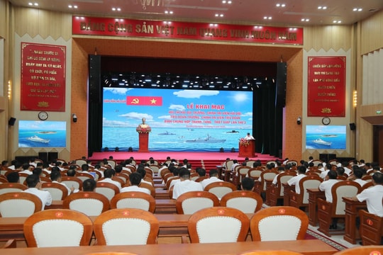 108 cán bộ Hải quân dự hội thi Hải đội trưởng, Tiểu đoàn trưởng