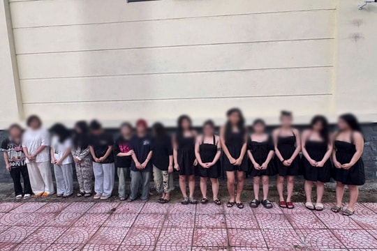 Triệt phá tụ điểm mại dâm, ma túy tại Tam Đảo