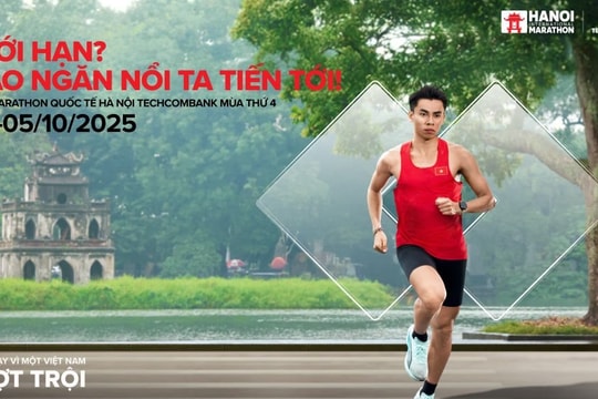 Marathon Quốc tế Hà Nội Techcombank mùa 4: Bứt phá với công nghệ số