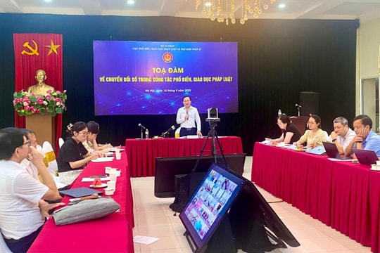 Chuyển đổi số trong công tác phổ biến, giáo dục pháp luật