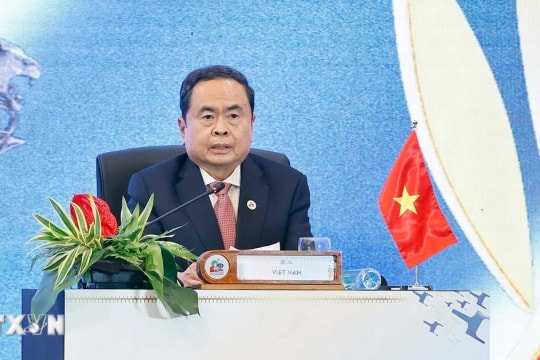 Chủ tịch Quốc hội có bài phát biểu quan trọng tại Phiên toàn thể thứ nhất AIPA-46