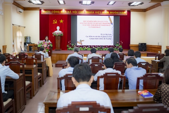 Huế triển khai Luật Ban hành văn bản quy phạm pháp luật năm 2025