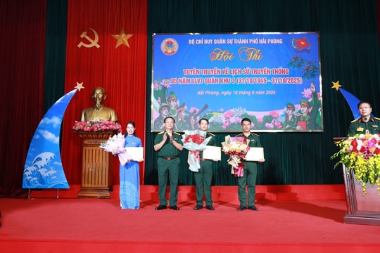 Hội thi tuyên truyền 80 năm Lực lượng vũ trang Quân khu 3