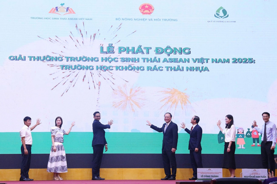 Lan tỏa phong trào “Trường học không rác thải nhựa” vì thế hệ tương lai