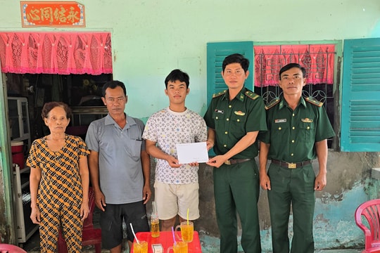 Đồn Biên phòng Nhà Mát đồng hành cùng công tác an sinh trên địa bàn