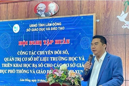 Lâm Ðồng: Ngành Giáo dục tiên phong trong chuyển đổi số