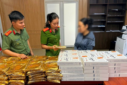 Phát hiện lô hàng bánh trung thu không rõ nguồn gốc xuất xứ