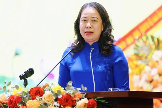 Phó Chủ tịch nước Võ Thị Ánh Xuân dự Đại hội Thi đua yêu nước tỉnh Ninh Bình lần thứ I