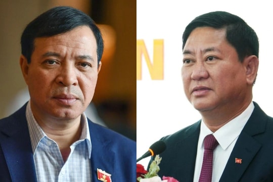 Cho thôi làm nhiệm vụ đại biểu Quốc hội đối với ông Lại Thế Nguyên và ông Trần Quốc Nam