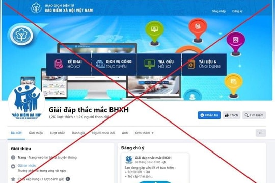 Cảnh báo giả mạo cơ quan bảo hiểm xã hội để lừa đảo