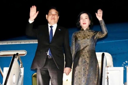 Chủ tịch nước Lương Cường đến New York tham dự Phiên thảo luận chung cấp cao Đại hội đồng Liên hợp quốc khóa 80