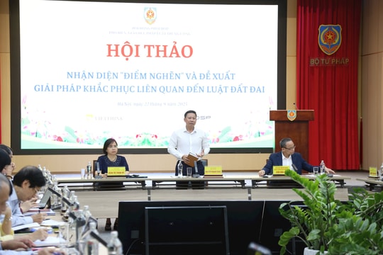 Nhận diện “điểm nghẽn” và đề xuất giải pháp khắc phục liên quan đến lĩnh vực đất đai