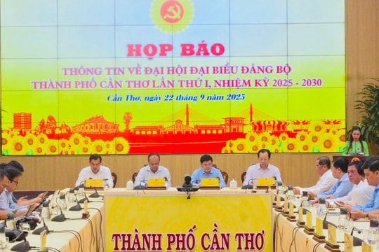 Đại hội đại biểu Đảng bộ TP Cần Thơ lần thứ I là sự kiện đặc biệt quan trọng