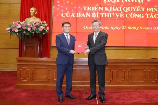 Quảng Ninh có tân Phó Bí thư Tỉnh ủy