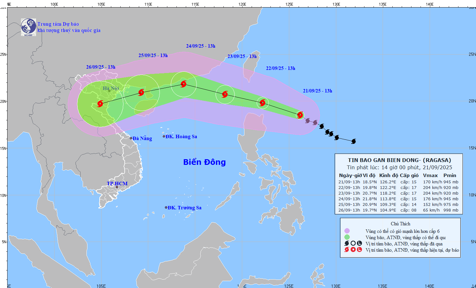 Thủ tướng yêu cầu chủ động ứng phó với siêu bão Ragasa