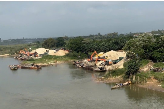 Siết chặt quản lý, quyết liệt ngăn chặn khai thác khoáng sản trái phép