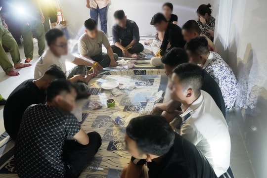 21 đối tượng liên tỉnh tụ tập sử dụng ma túy ở Cần Thơ sa lưới