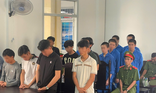 Tuyên án 27 bị cáo trong vụ hỗn chiến gây thương tích