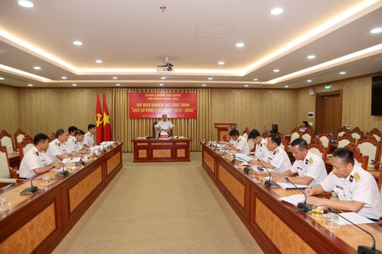 Chính thức nghiệm thu công trình 'Lịch sử Vùng 3 Hải quân'