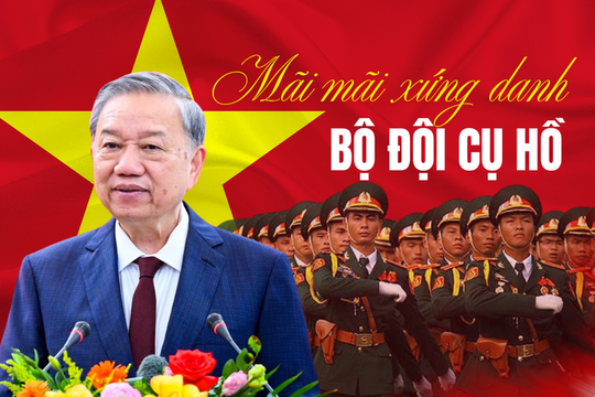 Mãi mãi xứng danh Bộ đội Cụ Hồ