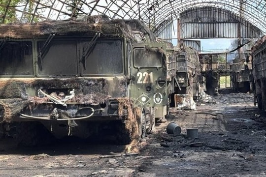 Drone Ukraine xuyên thủng phòng tuyến, phá hỏng Iskander-M của Nga