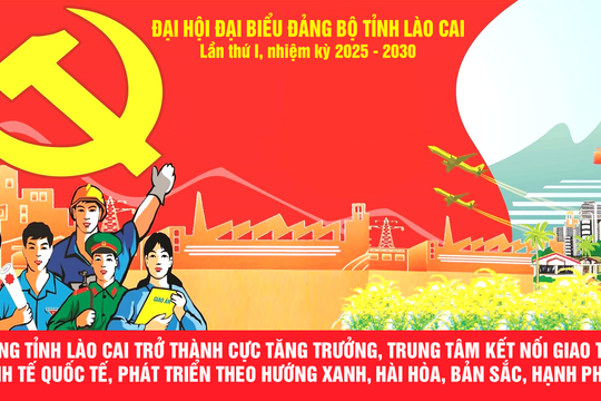 Lào Cai: Không nhận hoa chúc mừng đại hội Đảng