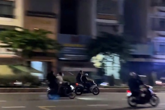 Báo động nạn thanh thiếu niên tụ tập chạy xe tốc độ cao ở Đà Nẵng