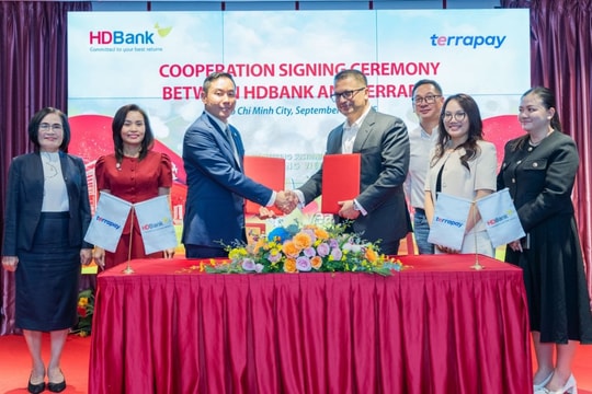 HDBank bắt tay TerraPay mở rộng mạng lưới kiều hối toàn cầu