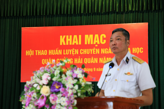 Khai mạc Hội thao Hóa học Hải quân 2025