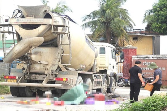 Hai phụ nữ tử vong sau va chạm với xe bồn