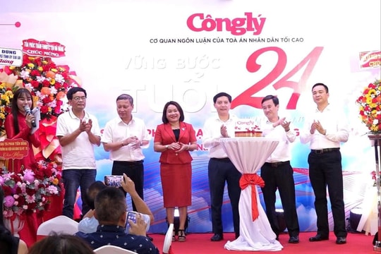 Báo Công lý khai trương Văn phòng Đại diện tại Đà Nẵng
