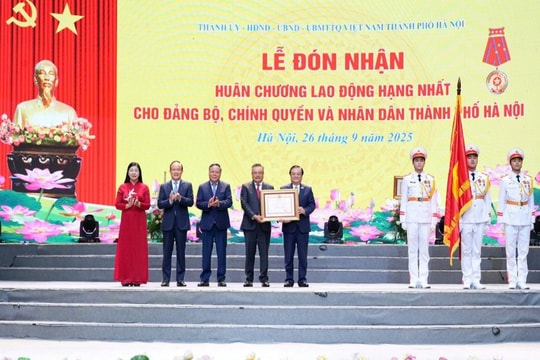 Hà Nội hoàn thành xây dựng Nông thôn mới, đón nhận Huân chương Lao động hạng Nhất