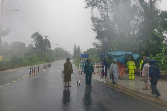 Tạm dừng tham quan bán đảo Sơn Trà để bảo đảm an toàn trước bão số 10