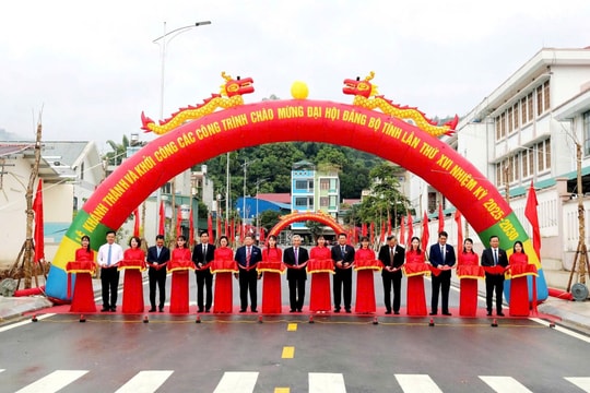 Sơn La: Khánh thành, khởi công nhiều công trình trọng điểm chào mừng Đại hội Đảng bộ tỉnh