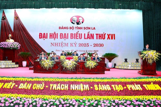 Khai mạc Đại hội Đại biểu Đảng bộ tỉnh Sơn La lần thứ XVI