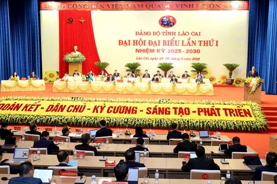 Lào Cai: Phiên trù bị Đại hội đại biểu Đảng bộ tỉnh lần thứ I, nhiệm kỳ 2025-2030
