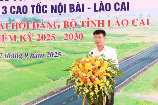 Lào Cai: Khánh thành công trình chào mừng Đại hội Đảng bộ tỉnh Lào Cai lần thứ I, nhiệm kỳ 2025 – 2030