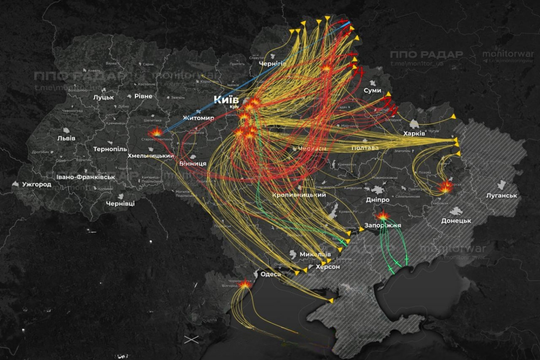500 UAV, 40 tên lửa Nga ồ ạt tấn công Ukraine trong đêm