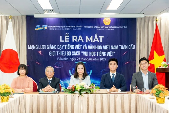 Ra mắt Mạng lưới Giảng dạy tiếng Việt và Văn hóa Việt Nam toàn cầu