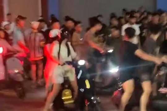 Nhóm thanh thiếu niên đuổi đánh nhau, 1 người bị thương