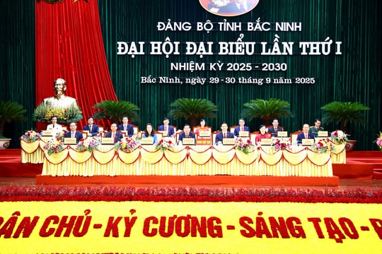 Khai mạc phiên trù bị Đại hội Đảng bộ tỉnh Bắc Ninh lần thứ I